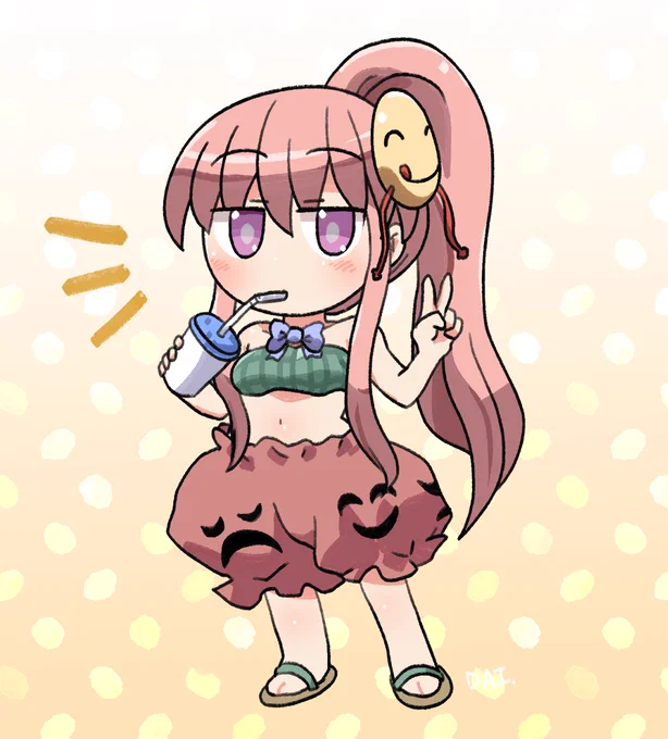 夏こころちゃん #おは東方