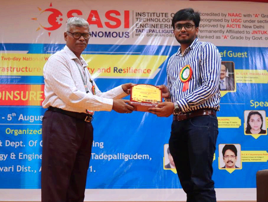 GeoquestIndia's tweet image. #TerreArmeeIndia was in the house at the National Workshop GEOINSURE 2023 on Geosynthetics for Infrastructure Sustainability &amp;amp; Resilience, hosted by the Dept. of #CivilEngineering, SASI Institute of Tech. &amp;amp; Engineering along with the Indian Geotechnical Society (Guntur chapter)!