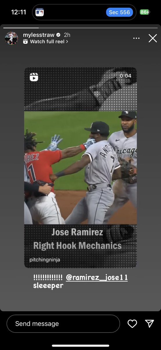 1CLEbaseballfan's tweet photo. Our guys’ IG stories are 🔥🔥🔥 https://t.co/SJlNeOX2jv
