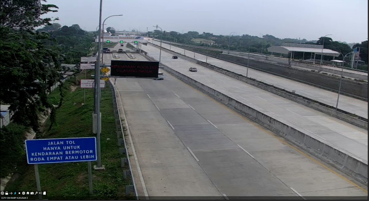 #TolCijagoDepok On ramp Kukusan3 sudah dibuka (11:00 WIB), dan akan ditutup kembali besok pagi (06:00 WIB) setiap harinya. Jaga jarak aman kendaraan anda, patuhi protokol perambuan yang ada, dan semoga selamat sampai tujuan. Terima kasih...