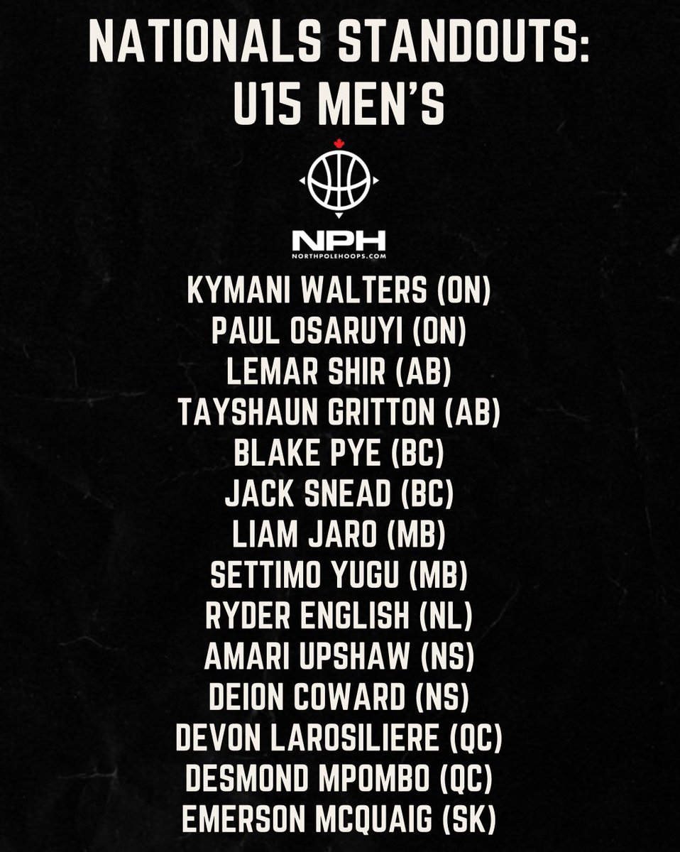 rayaan_khan11's tweet photo. This past week at @CanBball Nationals, U17 &amp; U15 prospescts from across the country showcased their talents. 

Below are my standouts from each division.👇🏽@NphScouting https://t.co/mtm9knP5ha