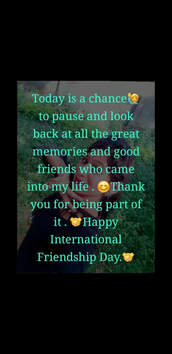 SarojaD15366's tweet photo. #Happy International friendship day🤝😊
#6th Aug 2023 https://t.co/CXetyXa8nJ