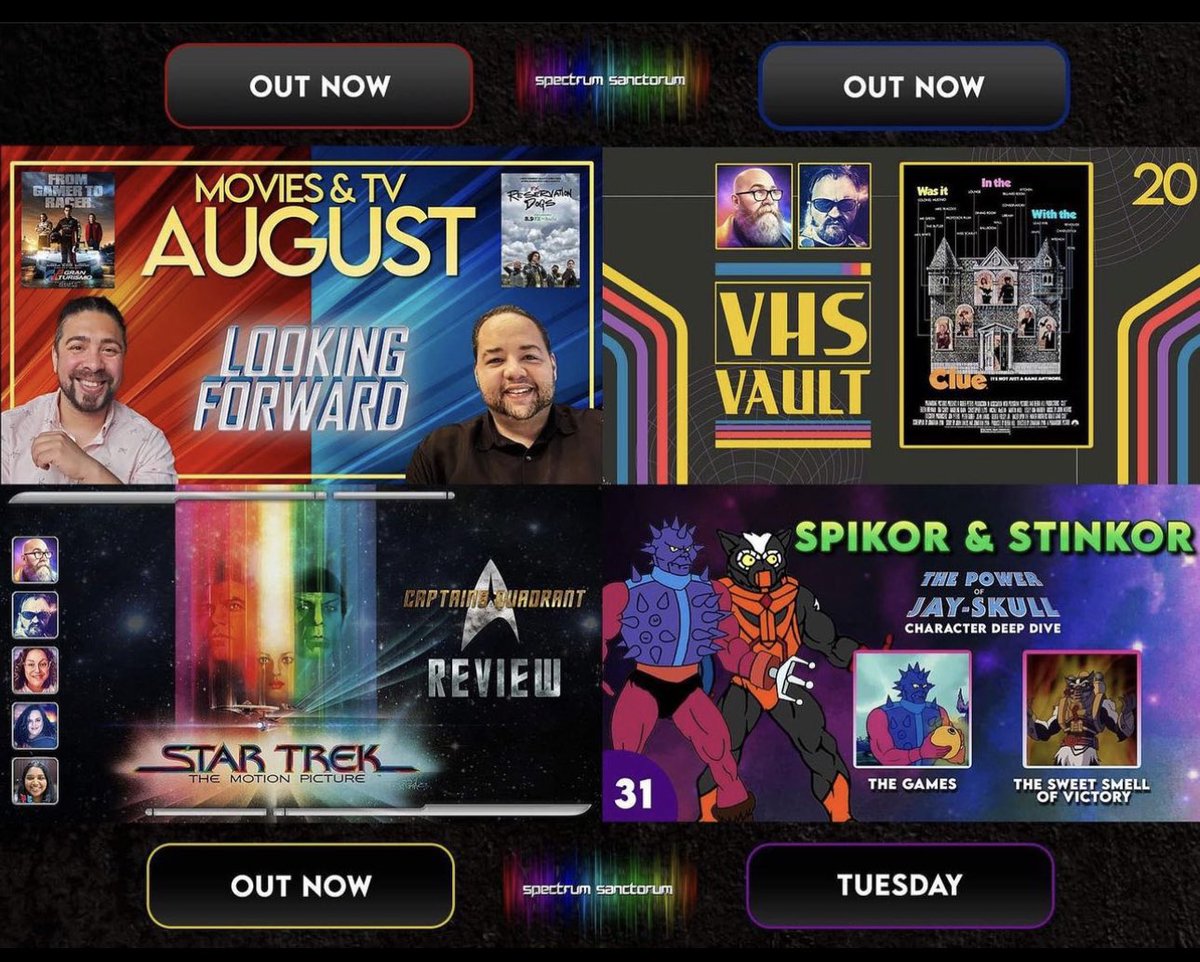 CaptainsQuadr's tweet photo. So much happening on the first half of the week for us , find out what’s coming out to #tv and #movies #startrek and dove into the characters of #heman https://t.co/grFDD7NPLj