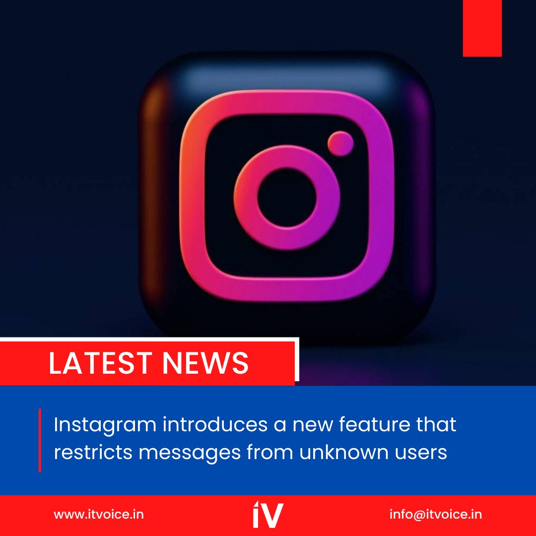 itvoice's tweet image. Instagram has introduced a new feature aimed at enhancing user confidence and control when engaging with their inbox.
#InstagramSafety #MessageControl #InboxPrivacy #UnwantedDMs #UserConfidence #SocialMediaSafety #OnlineHarassment #PrivacyFeatures #MessageRequests