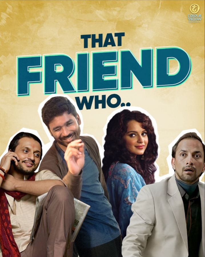 colouryellow_in's tweet photo. Dosti ka funda: only pyaar aur masti ka drama! Tag your squad in the comments below 🤩

#CYPPL #AanandLRai #AtrangiRe #TanuWedsManuReturns  #Raanjhanaa #TanuWedsManu #Bollywood #HindiCinema #FriendshipDay #FriendshipDay2023 #HappyFriendshipDay #TypesOfFriends https://t.co/bTS876T57F