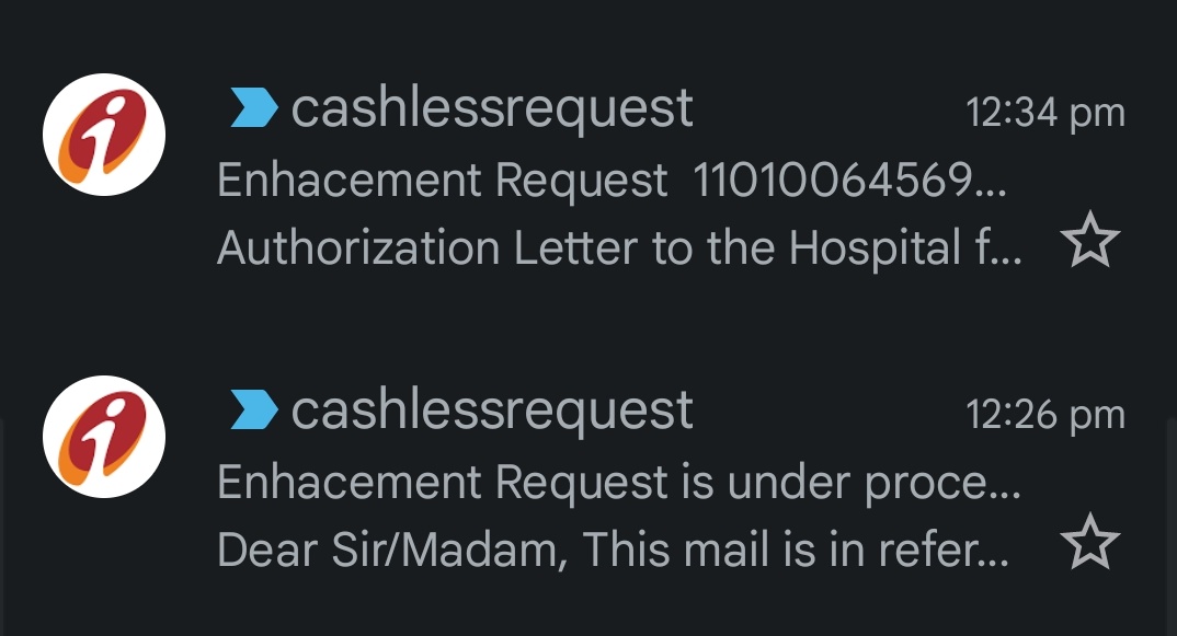 apurvmi's tweet photo. This is an appreciation post of @ICICILombard. Yesterday, they approved my cashless request in mere 8 minutes, and I was out of hospital in a jiffy. Never experienced that quick turnaround, ever.
Thank you! https://t.co/EsE1AEC9FW