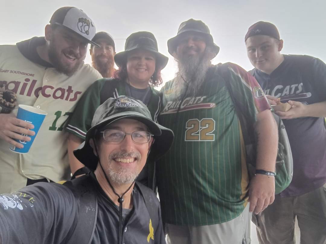 The <a href="/railcats/">Gary SouthShore RailCats</a> got rained out today 😔 but we had a little rainy fun first! <a href="/SiouxCityXs/">Sioux City Explorers</a> <a href="/AA_Baseball/">American Association</a>