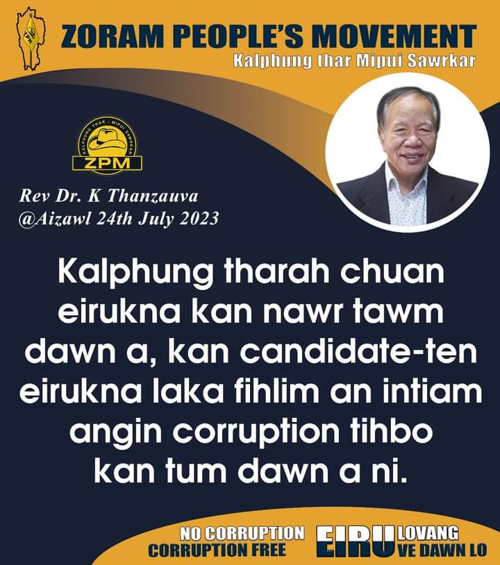 Zoram People's Movement tweet media