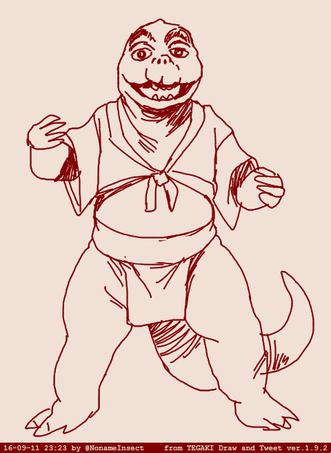 今日は祭りだから許すが・・・ 