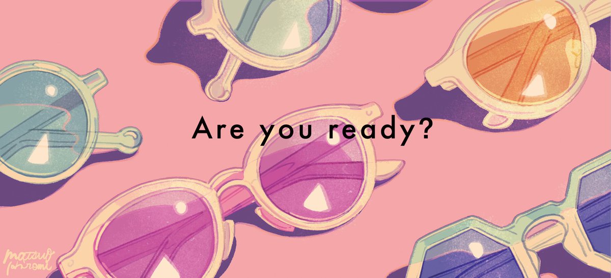 「Are you ready?」|マツオヒロミ・マガジンロンド発売中のイラスト