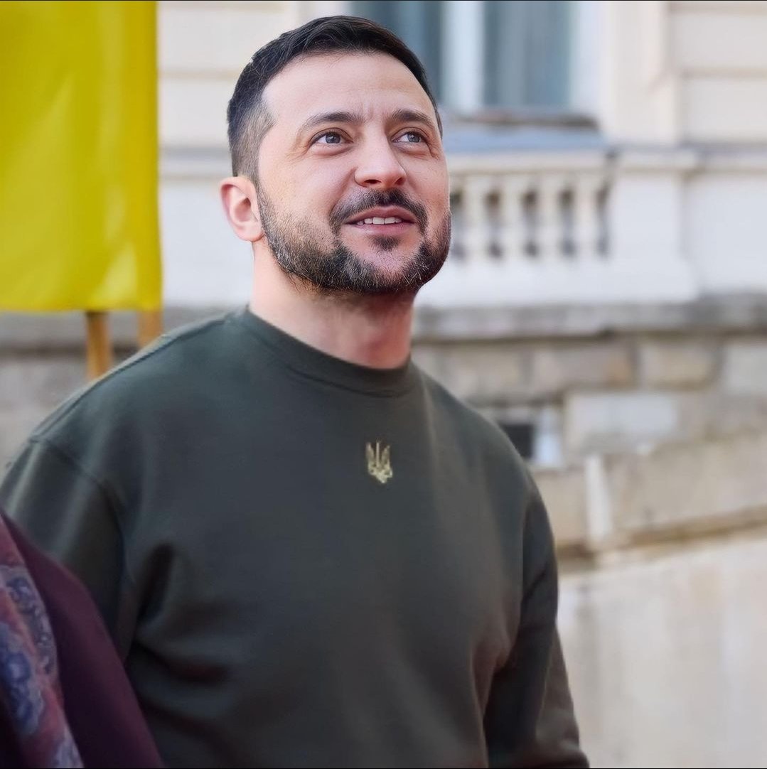This man and all his people deserve to smile and live a beautiful life! Ukrainian victory is coming! #ZelenskyyWarHero ❤️‍🔥