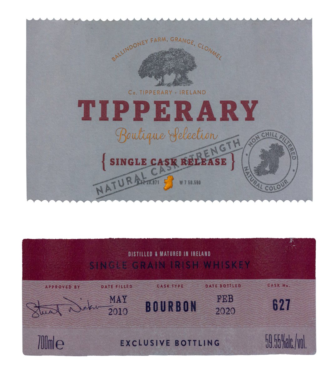 Rob Georgiou (@robgeorgiou) on Twitter photo <a href="/RedbreastUS/">Redbreast Whiskey</a> <a href="/PowerscourtDist/">Powerscourt Distillery</a> <a href="/mitchellandson/">Mitchell & Son</a> Bonus content: I also found time to capture the label for the <a href="/TippDistillery/">TipperaryBoutiqueDistillery</a> 627 Single Grain. I love the little embossed relief of Ireland! <a href="/RedbreastUS/">Redbreast Whiskey</a> <a href="/PowerscourtDist/">Powerscourt Distillery</a> <a href="/mitchellandson/">Mitchell & Son</a> Bonus content: I also found time to capture the label for the <a href="/TippDistillery/">TipperaryBoutiqueDistillery</a> 627 Single Grain. I love the little embossed relief of Ireland!