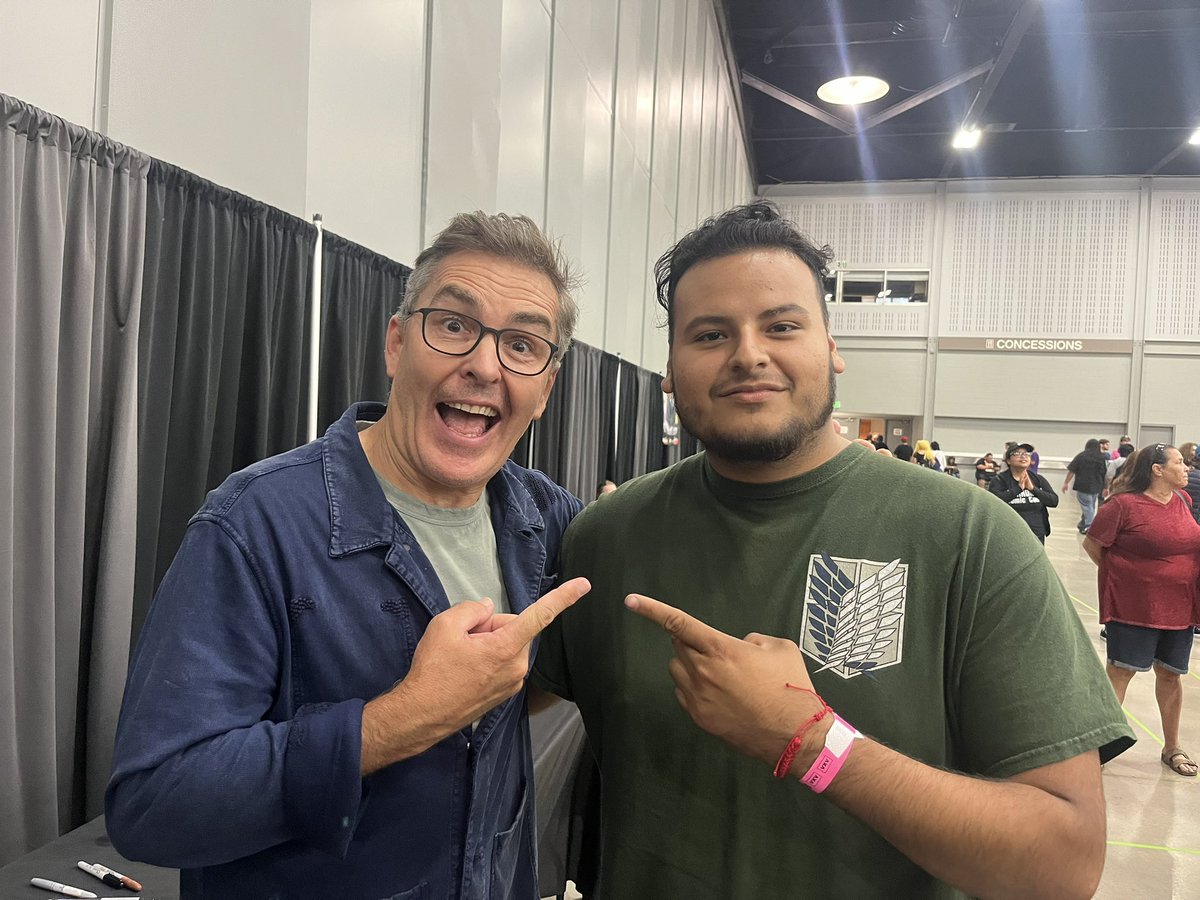 ClutchTheHeat's tweet photo. Meet Nolan North today 😎🔥#Richthofen #CallofDuty #uncharted #ComicCon https://t.co/8z5W1JLr55