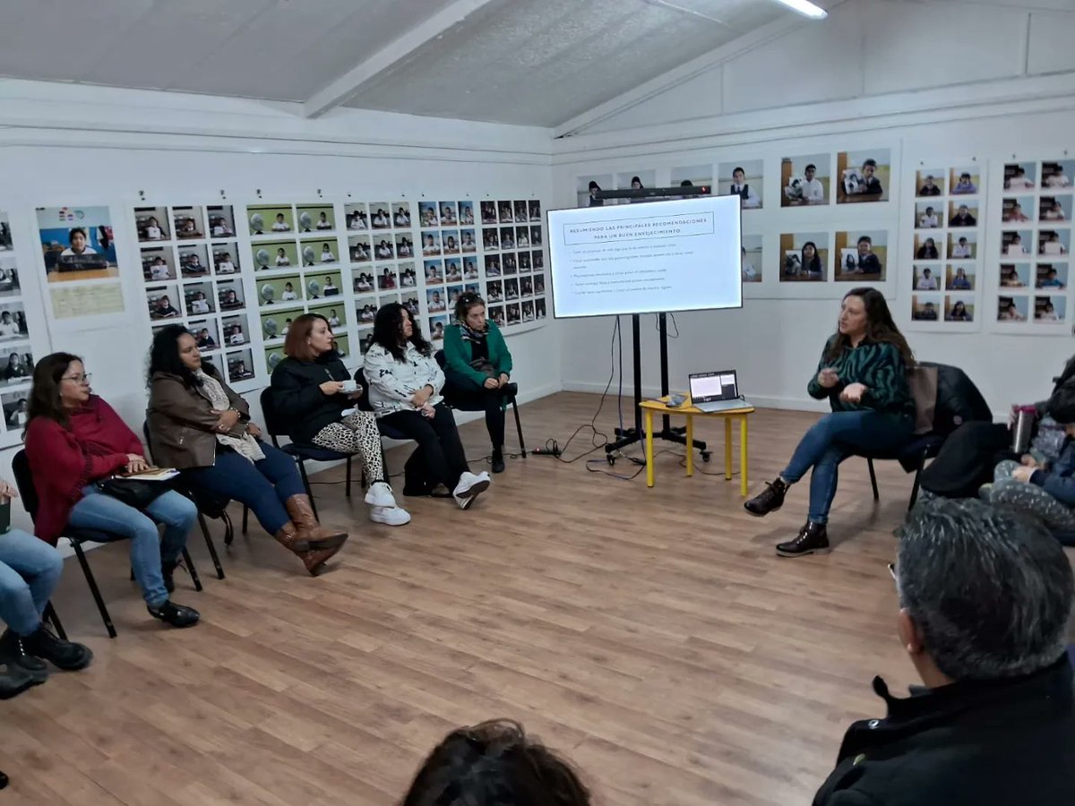 inesgenerouda's tweet photo. Durante la actividad, se generó un ambiente de aprendizaje y reflexión, dónde la Dra. Gallardo Peralta brindó valiosas perspectivas y conocimientos, contribuyendo a una mayor comprensión de la cultura Colla y su enfoque en el buen envejecer. https://t.co/rtod4W6B2G