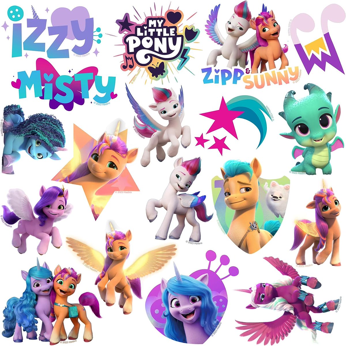 MLPG524092021's tweet photo. New G5 stickers!
Found at Amazon USA.
Link: https://t.co/xHlFEHa1ar
#mylittlepony #mlpg5 #mlpmakeyourmark #sunnystarscout #izzymoonbow #pipppetals #zippstorm #hitchtrailblazer #sparkysparkeroni #mistybrightdawn #opalinearcana #queenhaven #cloudpuff #stickers #mlpofficial #leak https://t.co/Dqo7qVzC0k
