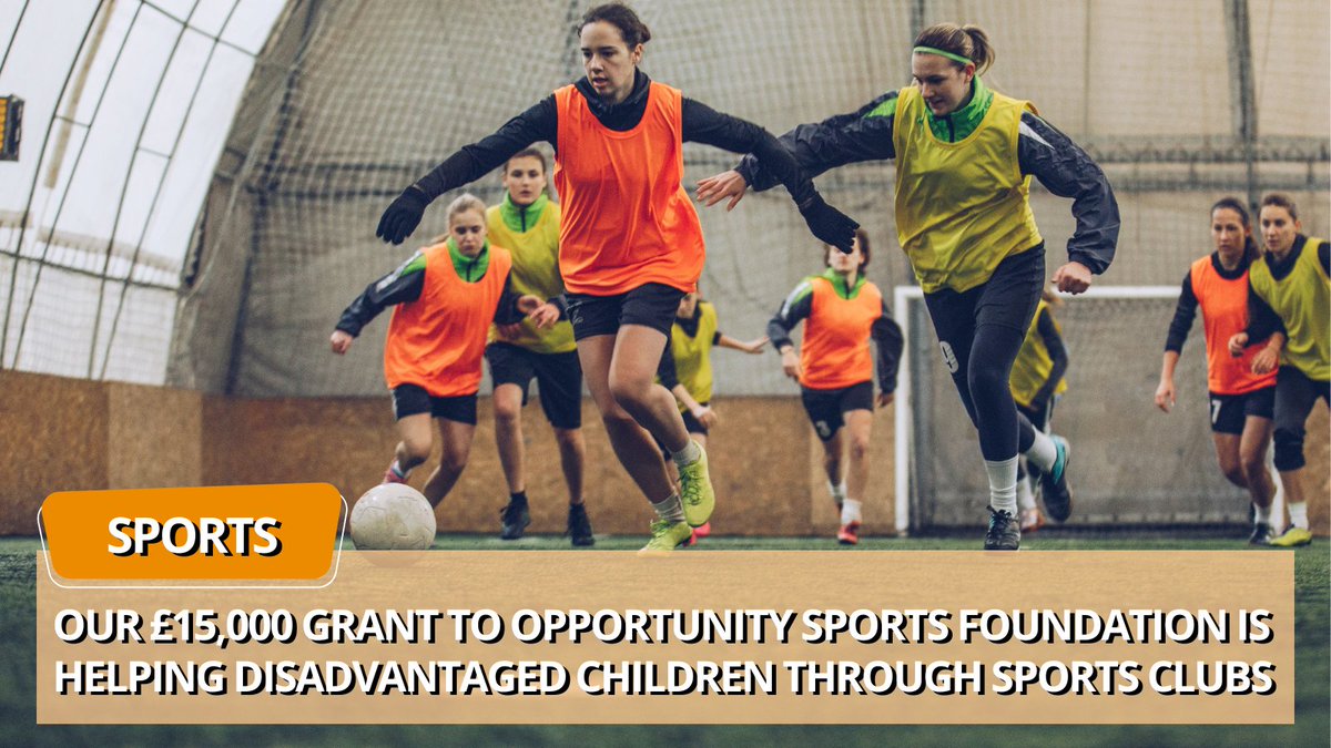 🏆Are you watching the Women's World Cup? We are, and our sports fever has us even more excited about supporting <a href="/OSF__/">Opportunity Sports</a>! They support young people aged 8-25 who are facing diverse challenges like poverty and disabilities by providing sports clubs, one-to-one mentoring, and more.