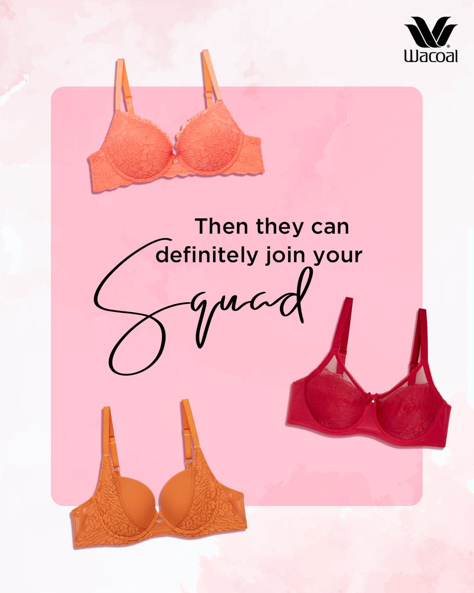 WacoalIndia's tweet photo. Here’s to the ones who’ve always got your backs, fronts and sides no matter what 🤗
#HappyFriendshipDay
Visit our website or store to shop from our exquisite collection💖
https://t.co/2uilFeRSol
#ComfortableInsideConfidentOutside #AFineFit #Wacoal #ComfortAtItsFinest https://t.co/kvGa7hCPzb