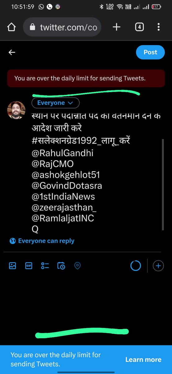 NehaPatwari6's tweet photo. बजट घोषणा के बिंदु क्रमांक 155 को शीघ्र ही लागू करें सरकार 🙏🙏
#सलेक्शनग्रेड1992_लागू_करें
#सलेक्शनग्रेड1992_लागू_करें
@zeerajasthan_
@aajtak @ajayhnd @GovindDotasra
@ashokgehlot51
@RajCMO @Rajendra4BJP @rpbreakingnews @DainikBhaskar 85 https://t.co/UDLaqGUV7w