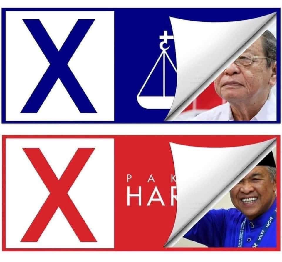 YaakubHawa's tweet photo. Vote for BN = Vote for DAP
Vote for PH = Vote for Zahid https://t.co/HSvrKi3oQU