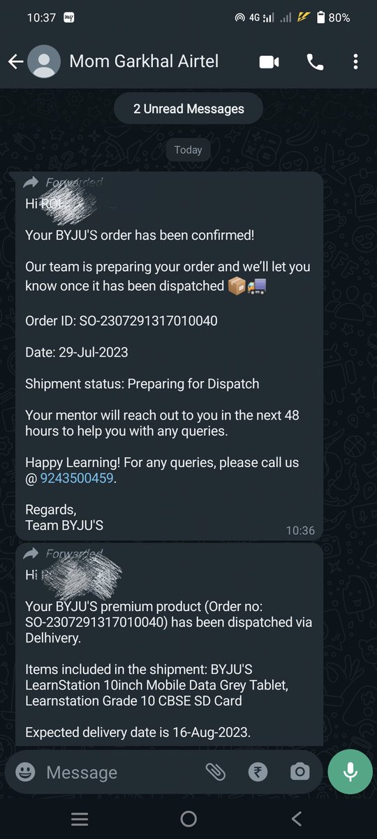 han_nit's tweet photo. @BYJUS @EduMinOfIndia my brother is working in defence and his son is studying in 10th standard he got the cal from byjus and they have pressurised him to buy the course.He bought the course after being pressurised by byjus agents . Now Byju is not cancelling the course . https://t.co/RfhXX8loR1