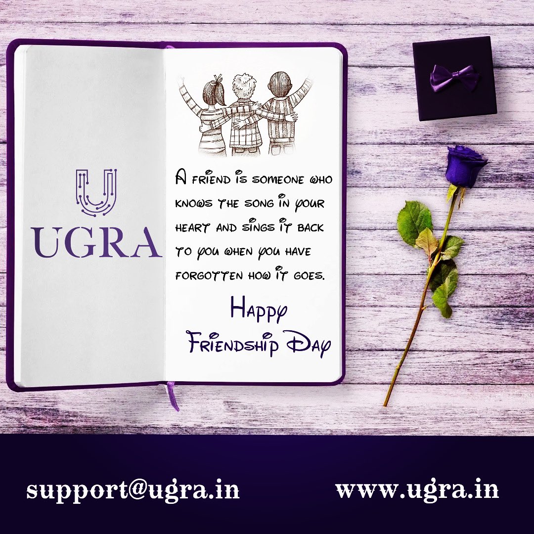 Happy Friendship Day! May your life be filled with cherished moments, laughter, and the warmth of true friendship. 🌟👫👭 #friendshipday #happyfriendshipday #friendshipgoals #friendsforever #friendsforlife #techie #buddies #ugra #ugraindia
