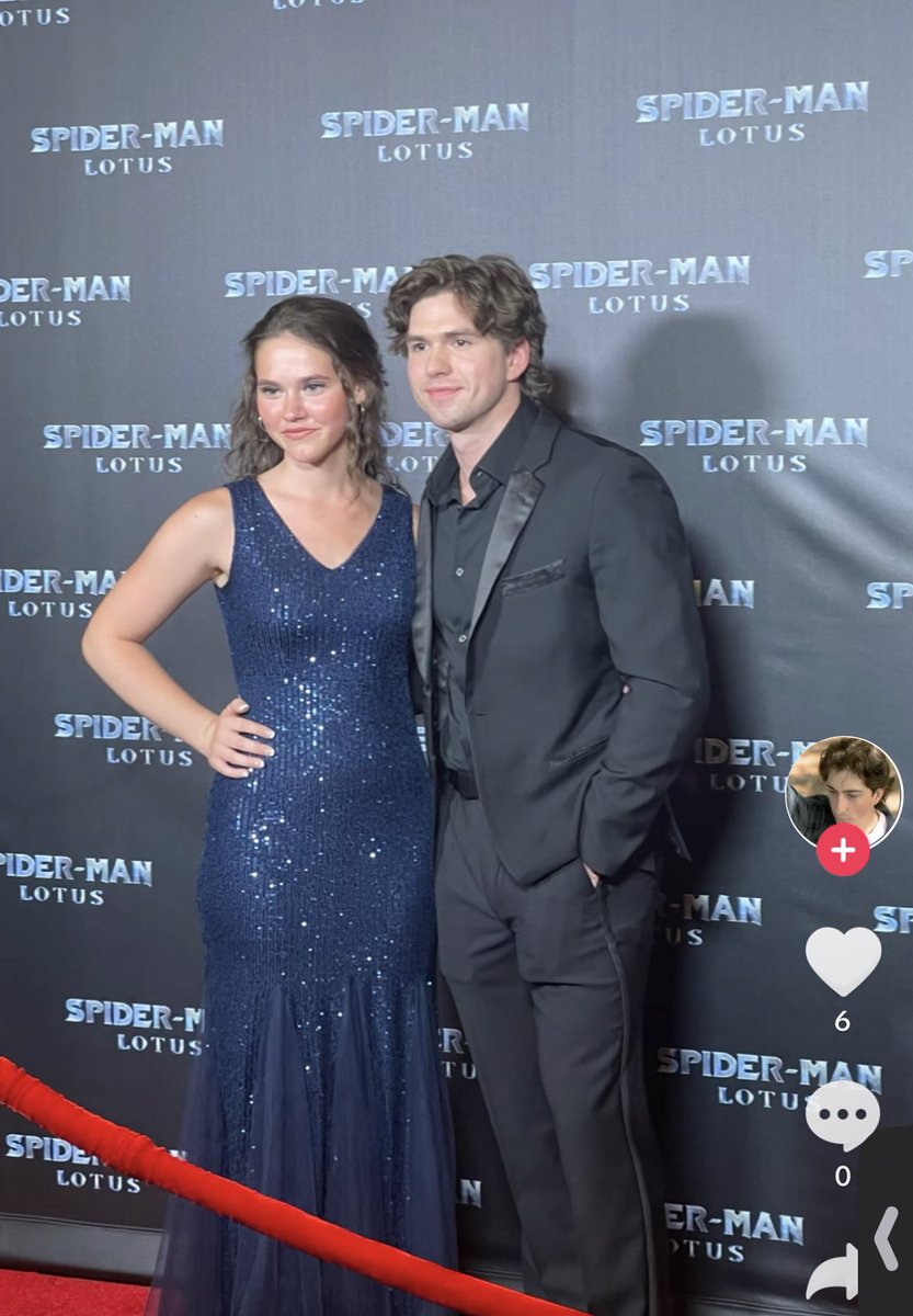 They got a whole red carpet for the Spider-Man: Lotus premiere😭