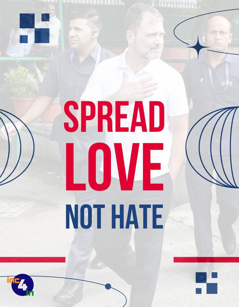 Spread LOVE ✅
Not HATE ❌

#IdeaOfIndia #ICYMI