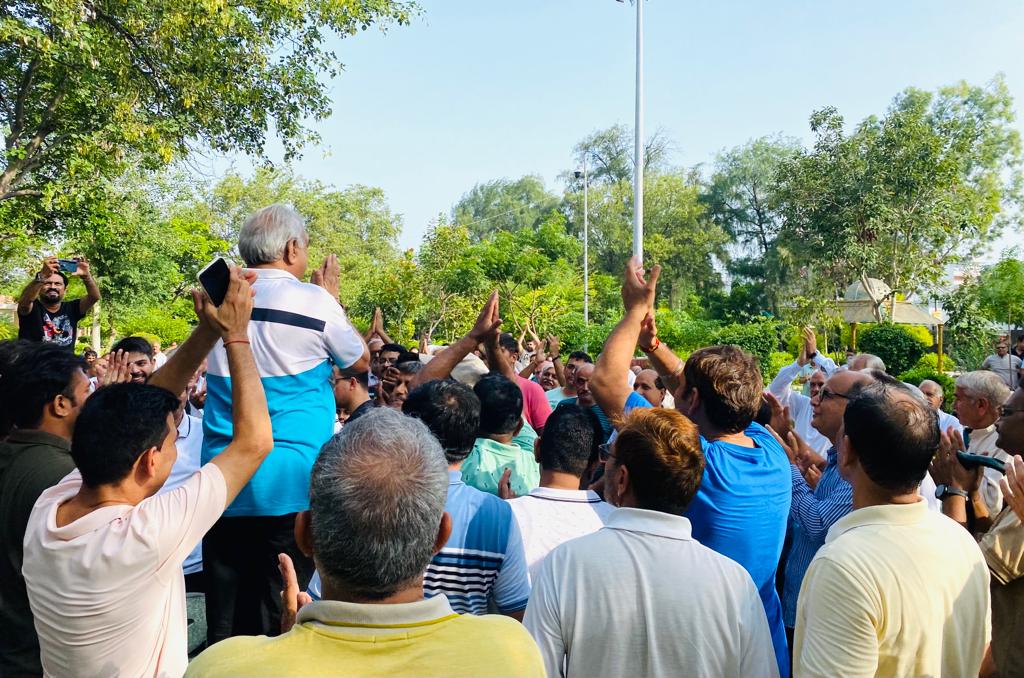 BhupinderShooda's tweet photo. आज सुबह रोहतक में... https://t.co/Q1P4RSR54R