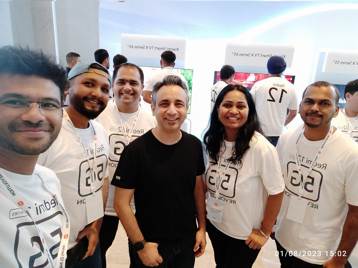 XFCMumbai's tweet photo. Hats Off to an Amazing @XiaomiIndia @RedmiIndia Launch! 🎉🥳

@MiFCMumbai witnessed the #StyleRevolution #5GRevolution with the launch of #Redmi125G! 🤩

Thanks So Much for Such Amazing Arrangements for #XiaomiFans, WE LOVED IT! 🥰

#XiaomiInsider #Xiaomi https://t.co/0JaMqGgsWM