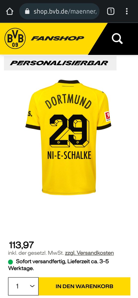 syeroneLP's tweet photo. #BVB #Trikot #ScheiS04 #Nischalke https://t.co/4hyKg4gMQq