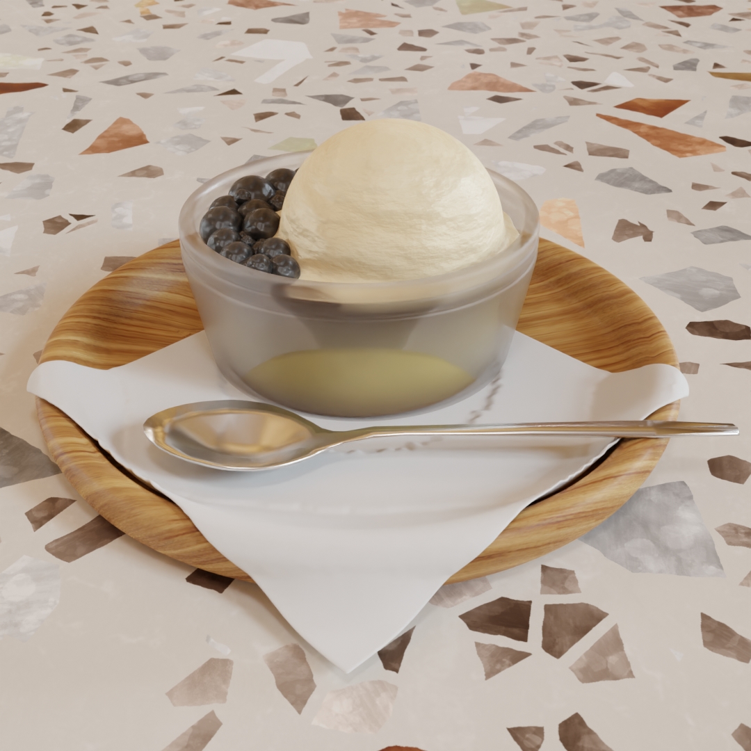 i_fanggg's tweet photo. 布蕾波波冰淇淋
Brulee Pearl Ice Cream🍦
香草冰淇淋、布丁、珍珠
BTW最後一張是布蕾波波本人(原圖)
#blender #blender3d #blender初心者 #3dmodeling #modeling #3D #3D建模 #建模 #render #cartoon3d #blendercycles #blendercartoon #taiwandesign #food3d #dessert3d #icecream3d #3ddesign https://t.co/xXAtESBlJj