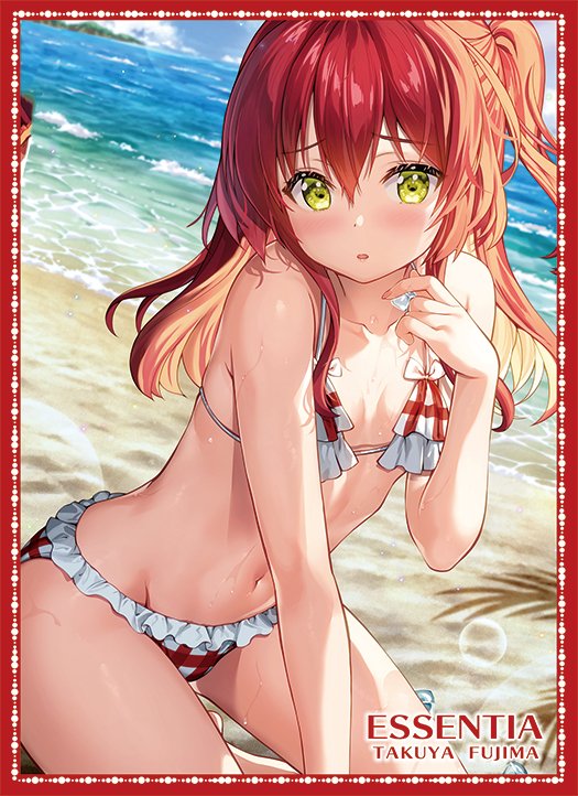 ぼっちちゃん「喜多ちゃんのスリーブデザイン☆ こちらも夏コミで頒布予定です! ぼっちちゃんと一」|藤真拓哉のイラスト