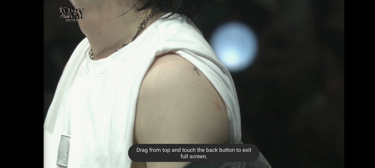 itsmenarlin's tweet photo. THE SEVEN TATTOO HAS BEEN REVEALED!!!!! #SUGA_AgustD_TOUR_the_Final #suga #AgustD_DDAY_theFinal #AgustD #AgustD_DDAY_theFinal_D3 #MinYoongi #BTSARMY https://t.co/VnlErP04j5