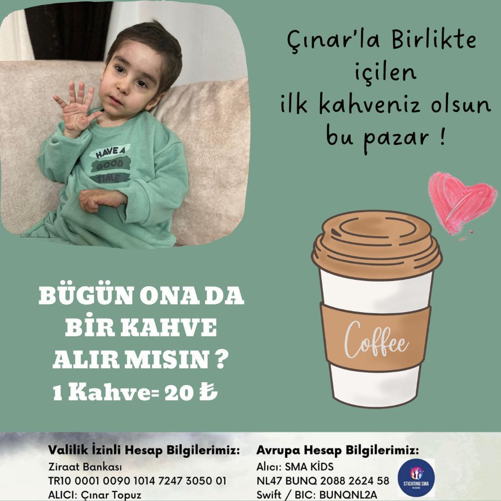 Çınar’la Birlikte  içilen
ilk kahveniz olsun bu pazar !

Hafta sonu ve herkes sevdikleriyle etkinlik içinde sessiz kalıyor olmamız, dışarda olmamız Çınar’a bugün kahve toplamayacağımız anlamına gelmesin 😍🤍

Bekliyor kahvelerinizi Çınar ☕️🪁
#bikahve #pazar #kahve #umut