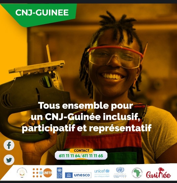 nioumathomossy's tweet photo. La paix est un facteur qui favorise le développement et la stablilité d'une Nation. Tous ensemble pour un #CNJ_GUINÉE inclusif,participatif,représentatif et solidaire.
#Unfpa_guinée;#pnud_guinée;#Diengfk;#galtieri;#MJS_GN;#pvnu_guinée #pbf_guinée;#Diabateibn93. https://t.co/msKuZP3qtb