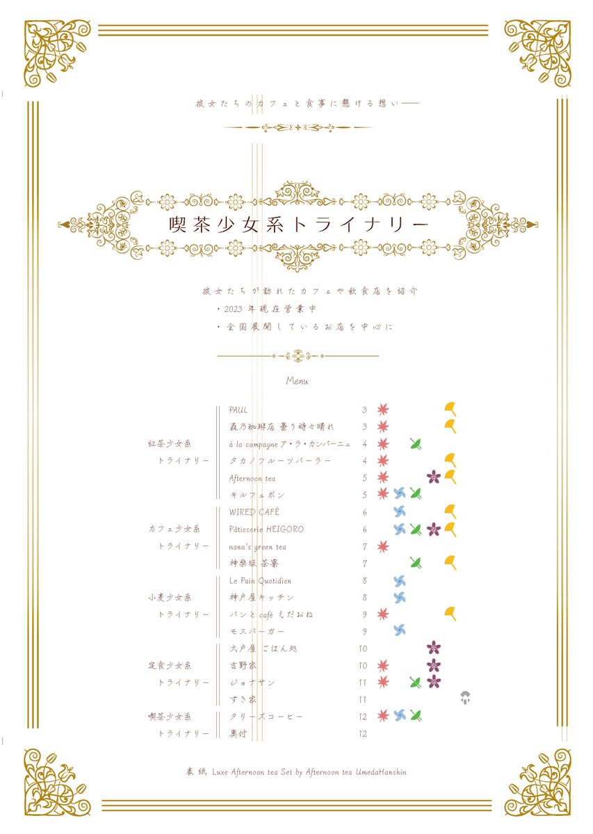 ESM_Zoltaxian's tweet photo. 【C102】EverSphere Method 新刊

Doohn！拡張少女系トライナリー聖地巡礼ガイドVol.4

▼ ラーメン少女系トライナリー
▼ 喫茶少女系トライナリー

別冊を紹介！
トライナリーたちのお気に入りラーメンを食べたり、彼女たちが訪れたカフェに行ってみませんか？

頒布サイト▷ https://t.co/70kkER1oaV https://t.co/yO4NhBSiwq