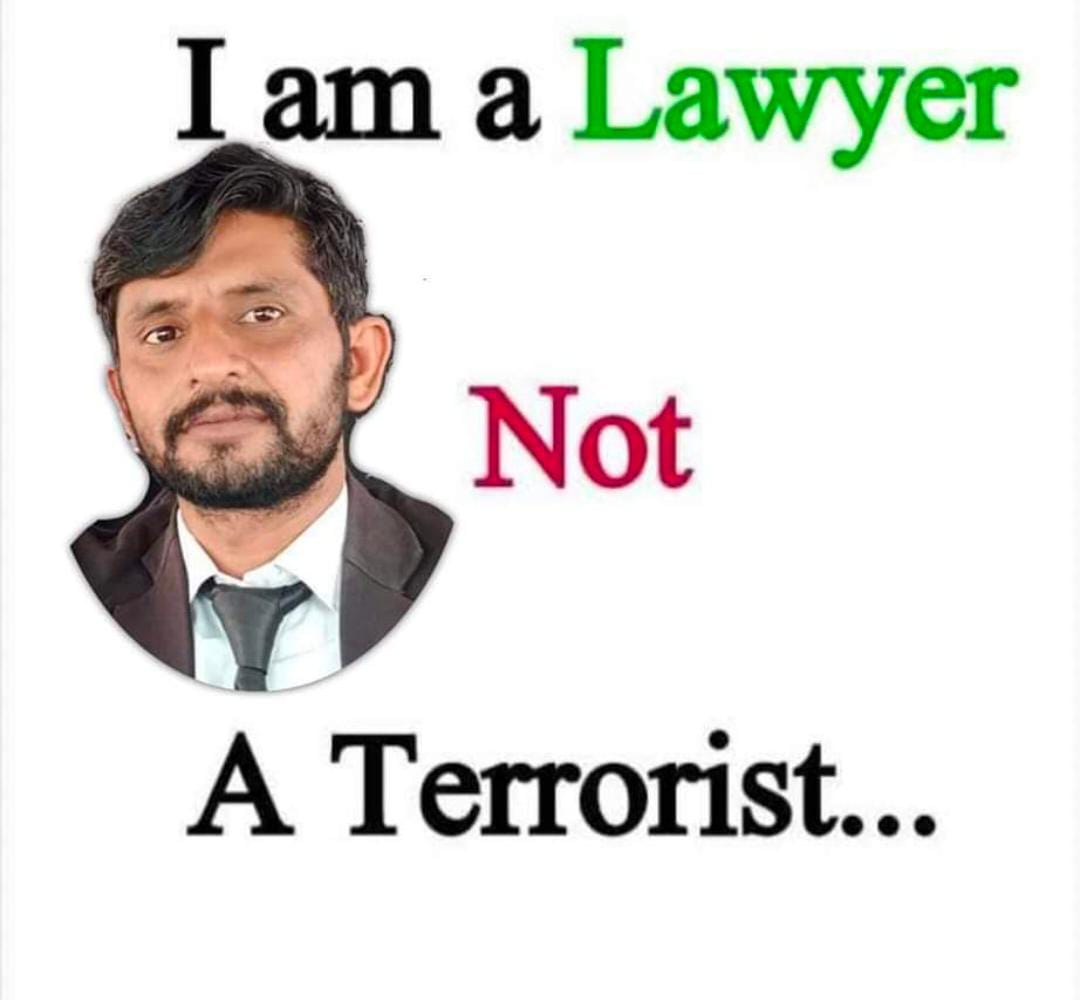 AmeerazadP's tweet photo. #ReleaseAdvocateAachar
mr achar jalbani is advocate and political worker , no reason for arresting and missing him , its open violation of law and human rights https://t.co/nB3hkvpe9n