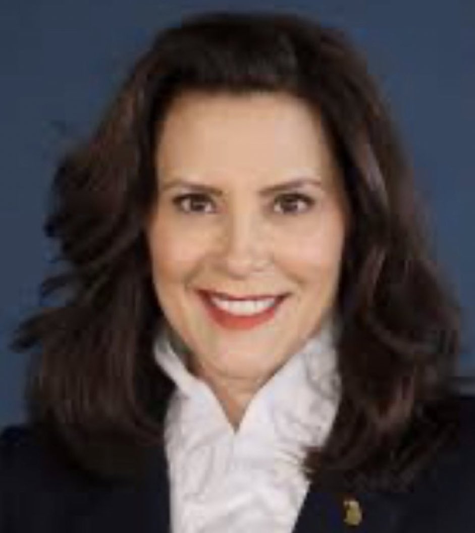 Drop a 💙 (or two) for Gov. Gretchen Whitmer, a VERY impressive leader, especially on women’s rights!

#VoteBlueToProtectYourRights 💙💙