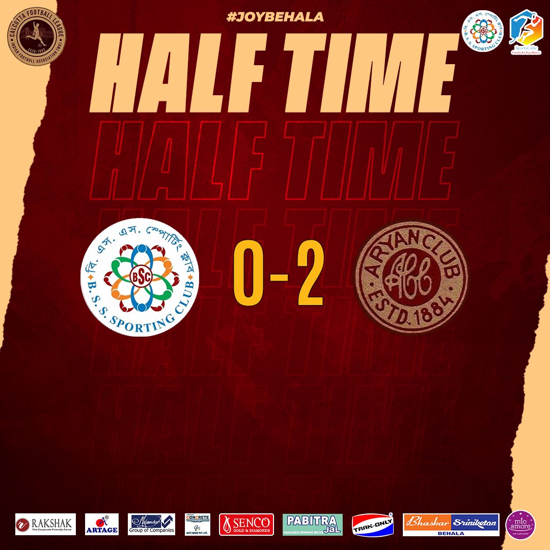 bsssporting's tweet photo. It's half time at the Naihati Stadium. 🔴⚽

#BssSporting🦾 #MatchDay⚔️ #IndianFootball ⚽ #BSSC ⭐ #JoyBehala https://t.co/na3hO9mDQs