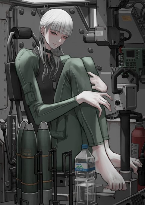 今作成中の漫画のキービジュアル的なイラストです。 