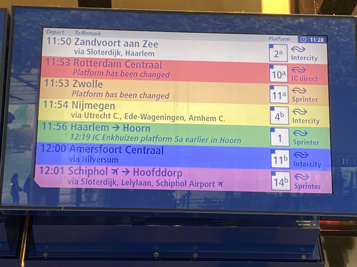 JP_Verhoef's tweet photo. Vandaag dagje Rijksmuseum en de NS  is nog steeds in de stemming 😉 https://t.co/FJtaM7x64K