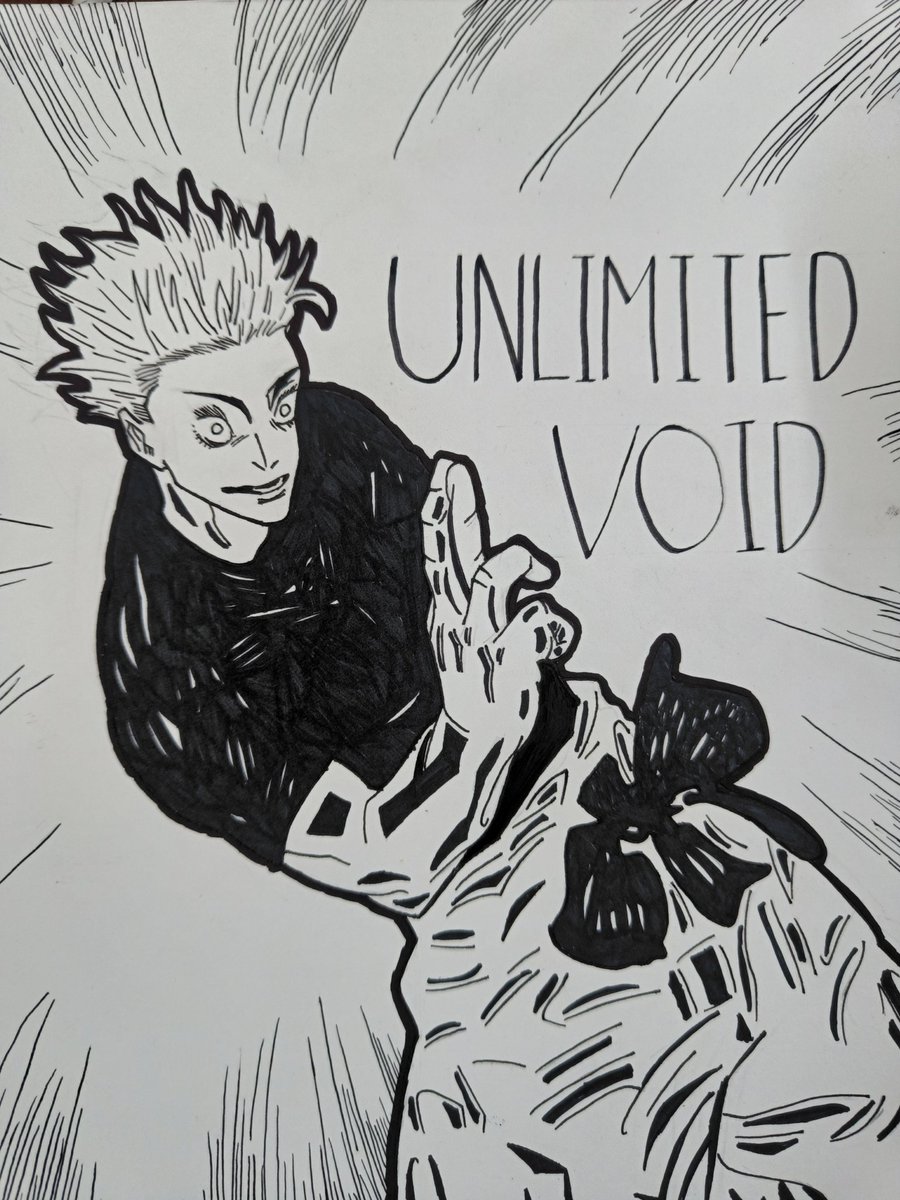 ✨Drawing of Gojo Satoru from Jujutsu Kaisen 

❤️ And 🔁 appreciated

Make sure to follow if you liked the drawing 😀

#animedrawing #Anitwt #JujutsuKaisen    #jujutsukaisenart 
#GojoSatoru #animetwt #anime #domainexpansion #gojo #unlimitedvoid