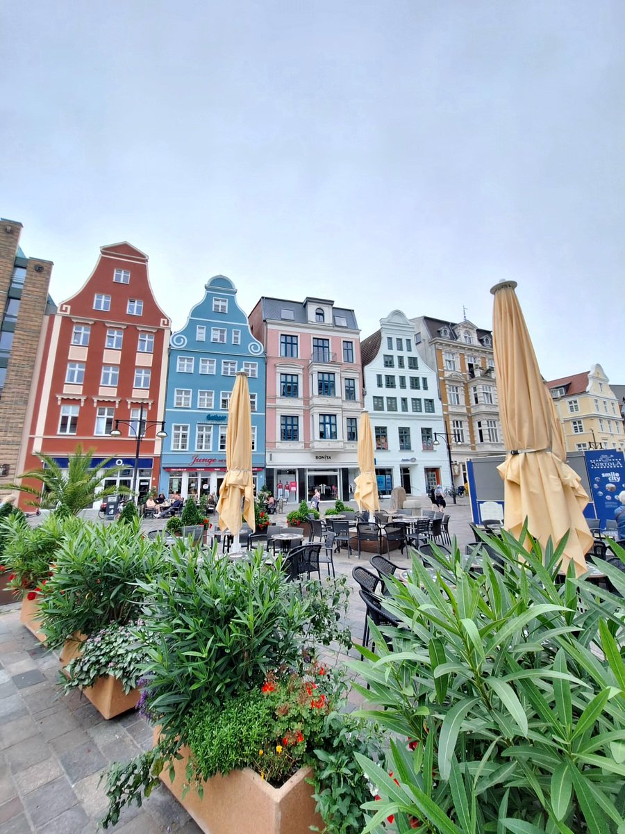 RossAndDean's tweet photo. Well, #Rostock was cute and only 20 minutes away from #Warnemunde Port by train 😍
#Travel #CruiseStop #Cruise #Germany #PandO https://t.co/GWa22SlbSk