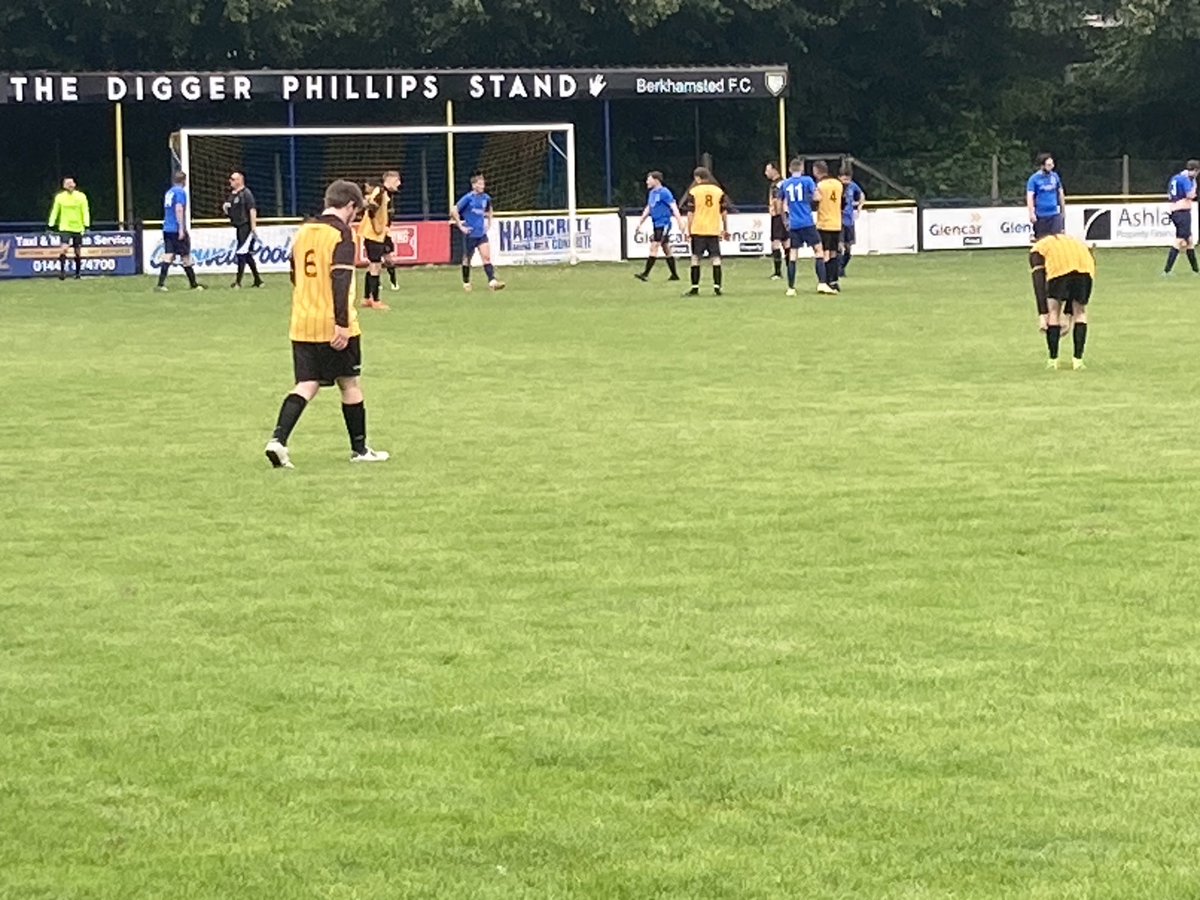 ⁦<a href="/BerkoFC/">Berkhamsted FC</a>⁩ TheGoat enjoying our facilities this morning