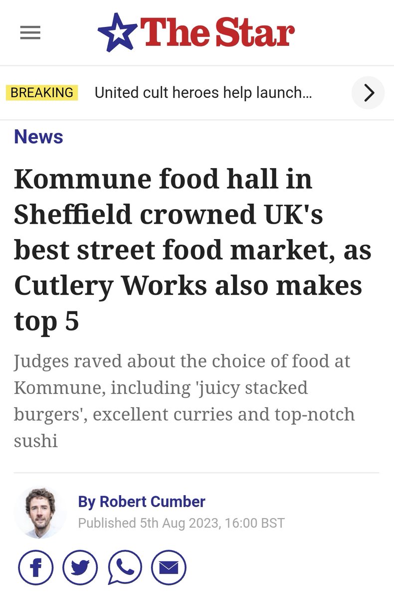 department_ch's tweet photo. The Star surprising us with a positive piece about #Kommune! ✌️😉
https://t.co/zuiK01aiph https://t.co/4rydIJu50U