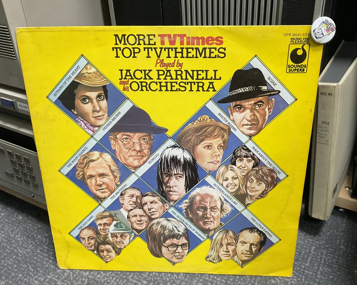 andyAVAVsystems's tweet photo. #NowPlaying on @charityclassics 
£1 from a Pop Up Chazza
A #Parptastic #Parpathon Kojak
Jack Parnell &amp; His Orchestra - More TVTimes Top TV Themes
Wish I had that much hair
#CharityShopClassics @ALLFM 
#WhoLovesYaBaby https://t.co/QflceTJMub