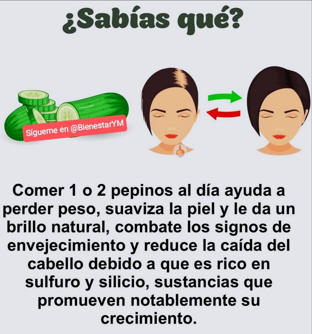 ✨🍉🥥🌱☀️Tip Salud☀️🌱🥥🍉✨

🌟¿Sabías que?🌟

Pasos para la salud👇

✨Duerme bien🛌
✨Come sano🥗
✨Ejercicio🏋️
✨Toma el Sol☀️🏖️
✨Conecta con la naturaleza🌳🌱
✨Medita🧘

🌟Regálame un "GRACIAS" en comentarios para saber que me lees