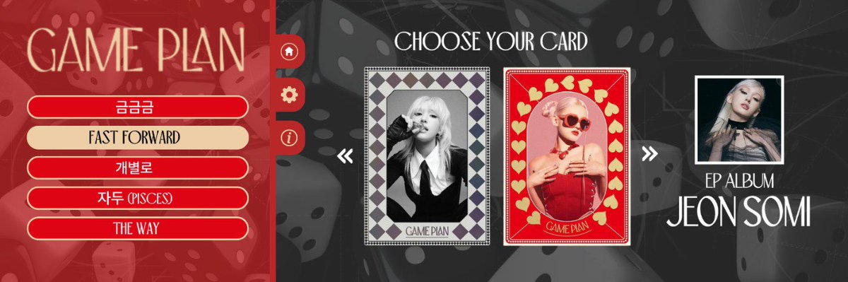 duniasomi's tweet image. ㅤㅤ
To add spark of excitement, we’ve curated Red &amp;amp; Black prop, akin to a twibbon, that’ll elevate this comeback to unprecedented heights of unforgettable magic! Adorn it with your finest attire and let the creation of everlasting memories begin!
♧ twb.nz/gameplan
ㅤㅤ