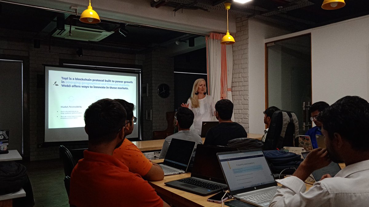 Attending <a href="/topl_protocol/">Topl</a> #buildgood workshop at delhi. 

Great workshop, learned about tokenization, daml language for tokenization. 

#web3community #Blockchain #community #workshop #web3workshop #web3event