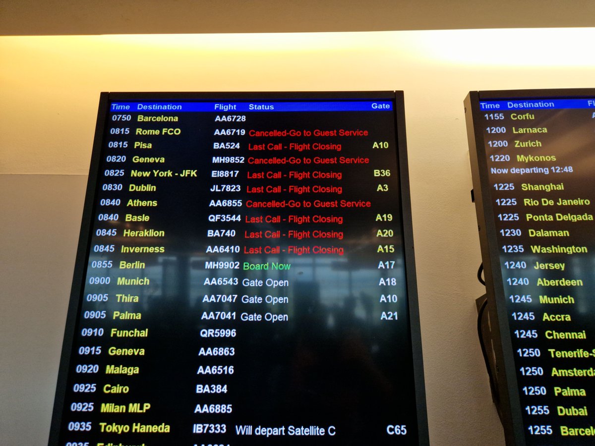 BETAfinancial's tweet photo. Flights cancelled heading to Central Europe. But, luckily,  today I'm heading West. https://t.co/pv6JnRHd9T